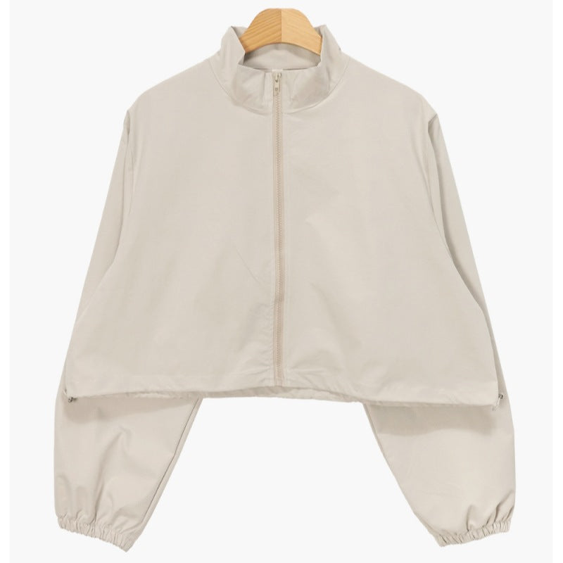 Dame letvægts cropped overgangsjakke Stilla