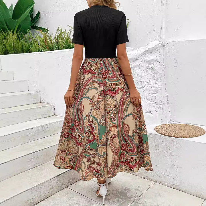 Dame Bohemian Maxi Kjole Stilla