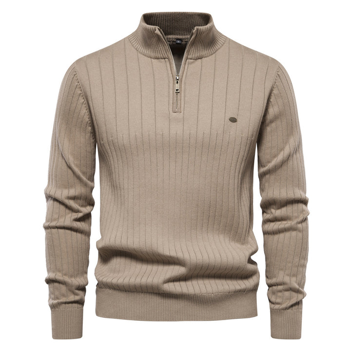 Herrer Ståkrave Pullover Stilla