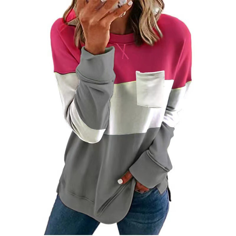 Stilla | Modrig sweater med stilfuld elegance