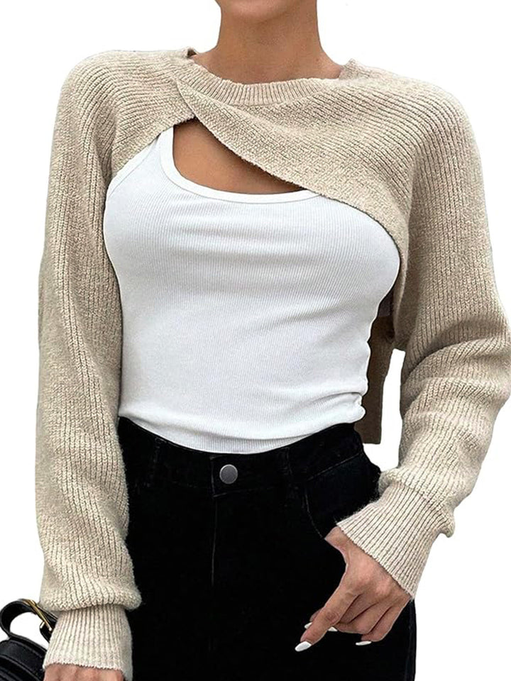 Dame Modisk Strikpullover Stilla