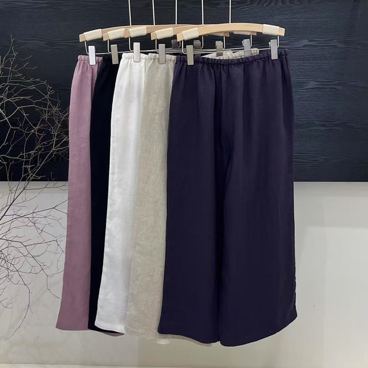 Femme Bred Linnedragt med elastisk linning Stilla