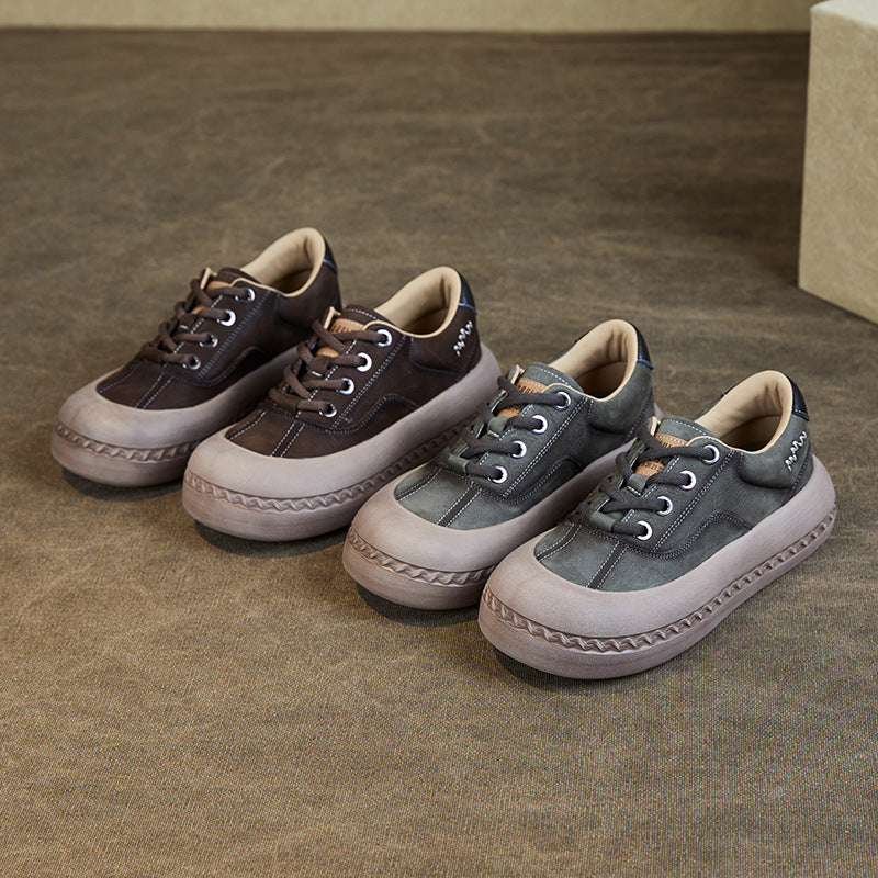 Herrer Casual Luxe Platform Sneakers Stilla