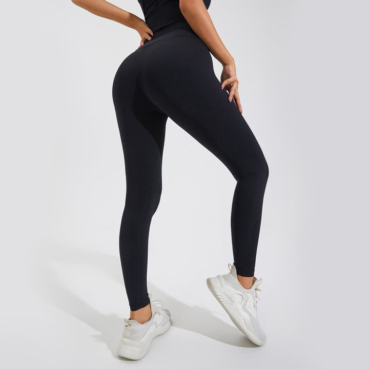 Dame Høje Komfort-Leggings med Formgivning og Fugtregulering Stilla