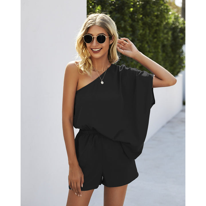 Dame one-piece med en skulder design og luftig pasform Stiila