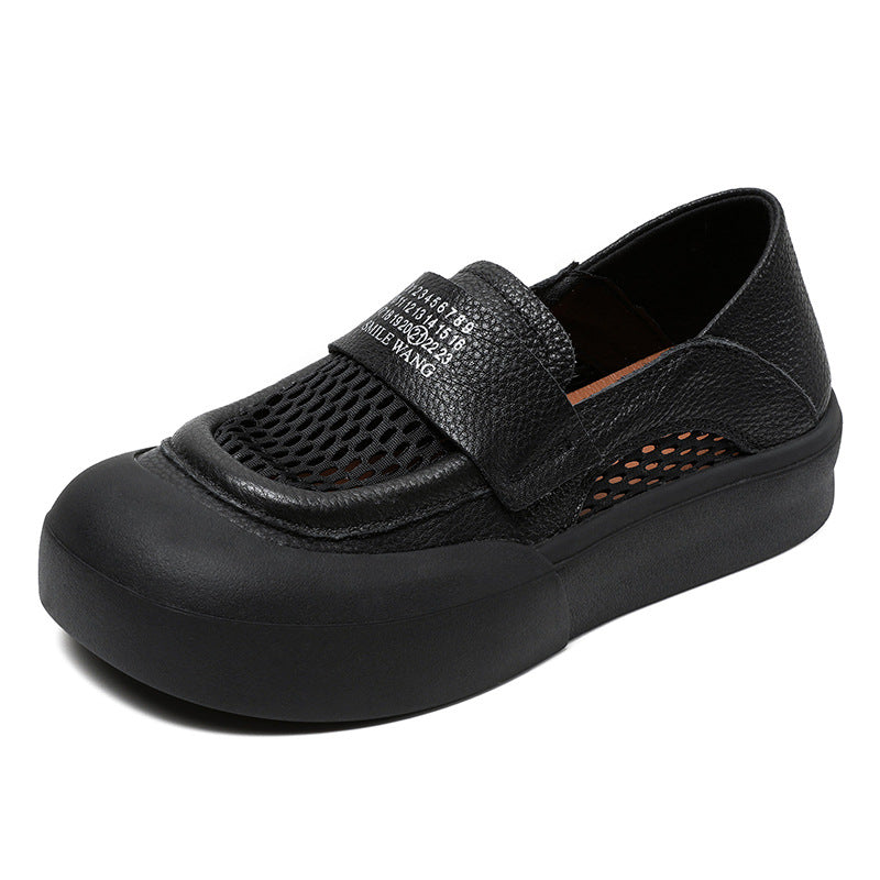 Dame Slip-On Sporty Sneakers med Åndbart Netdesign Stilla