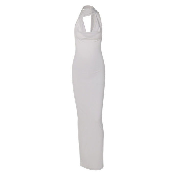 Dame Elegant Jumpsuit med asymmetrisk design og flydende stof Stilla