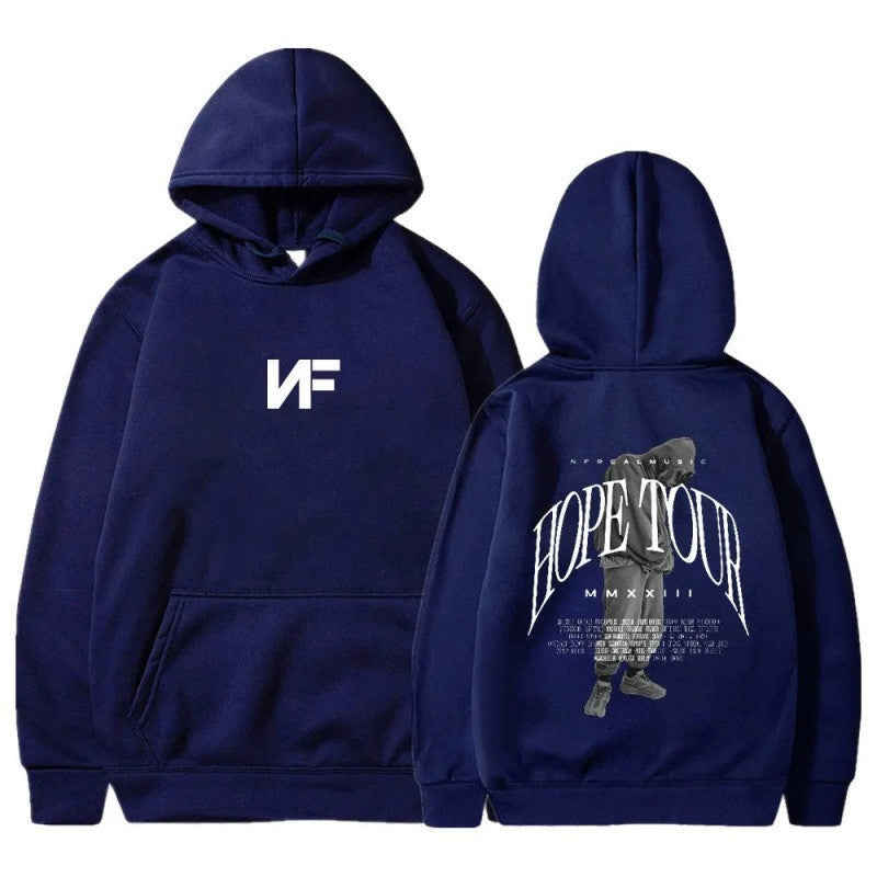 Women's hoodie with exclusive tour print Skovae