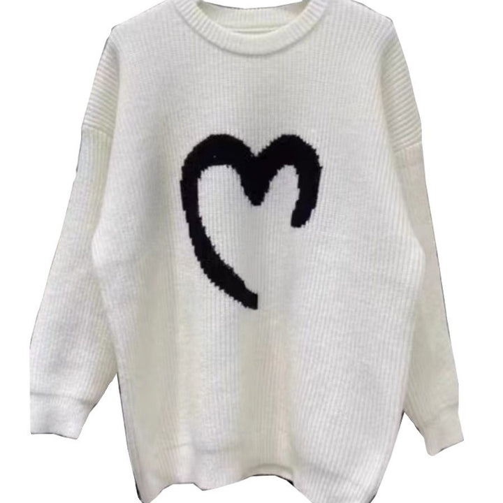 Kvinders oversized sweater med tekstureret kabelmønster Stilla