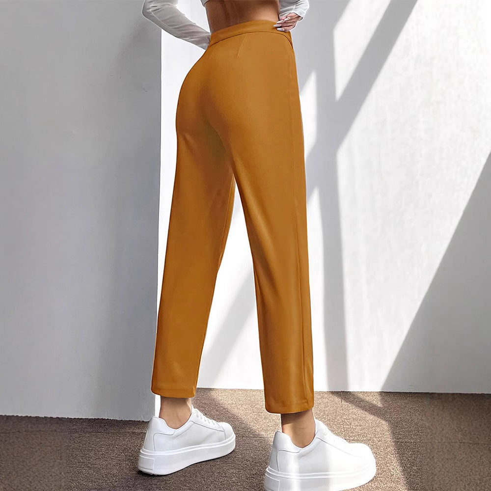 Damer elegant chinos med tætsiddende pasform Skovae