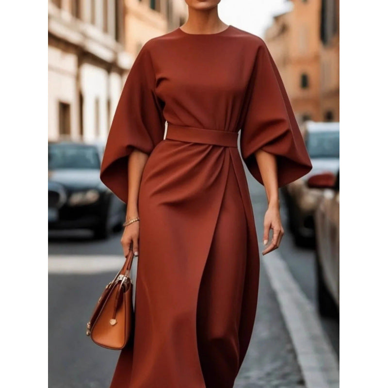 Dame Elegant Maxi Kjole Stilla