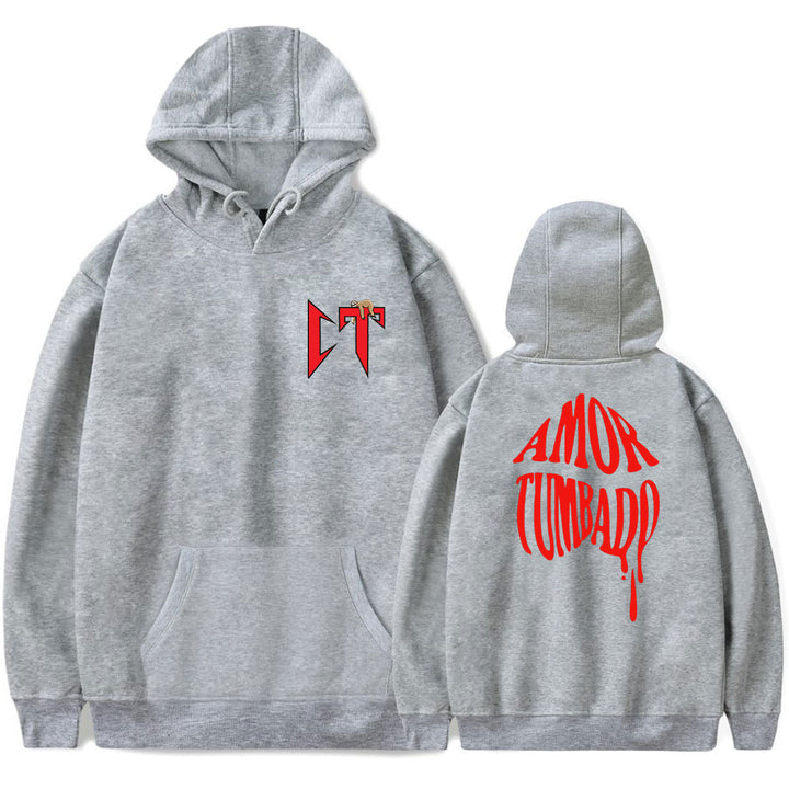 Damer hoodie med kreativ tekst Skovae