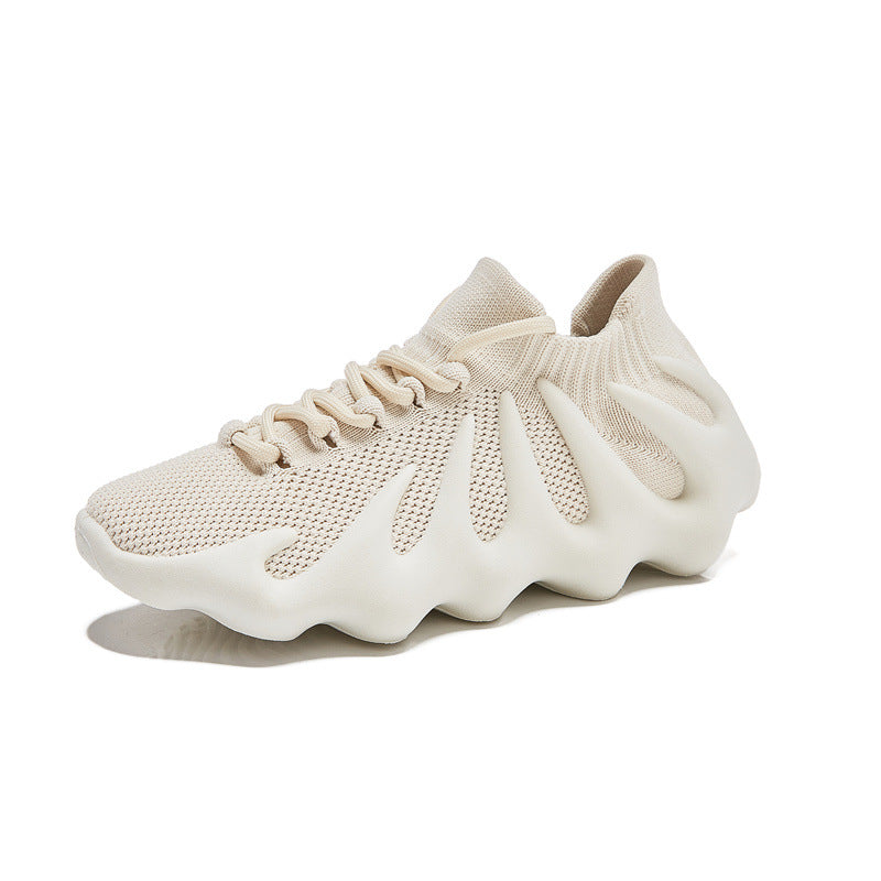 Dame Åndbare Lifestyle Sneakers med unikt design og fleksibel sål Stilla