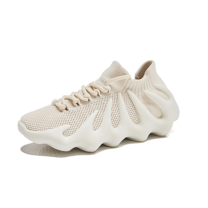 Dame Åndbare Lifestyle Sneakers med unikt design og fleksibel sål Stilla