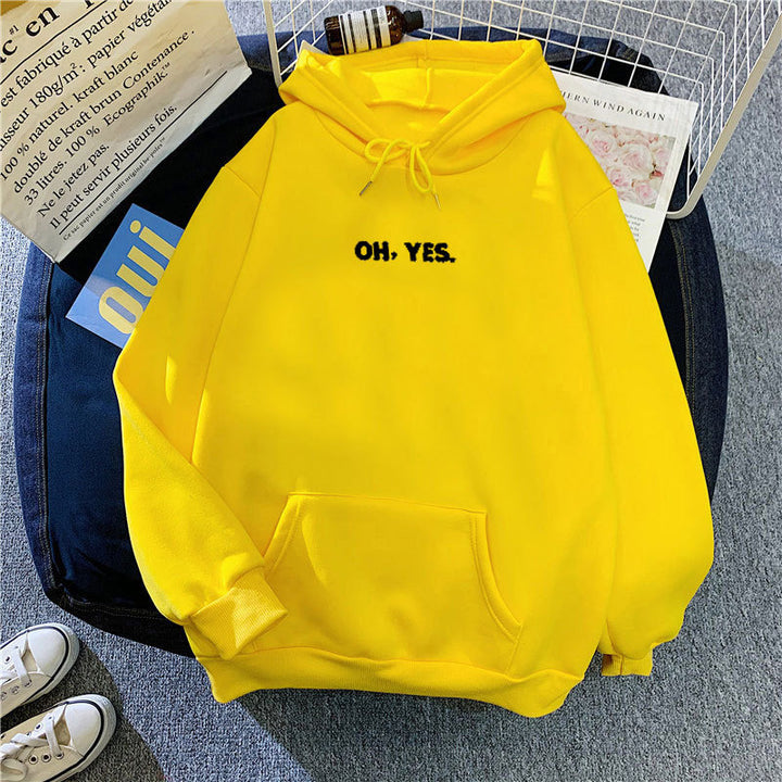 Kvinders Cozy Hoodie med Casual Print Skovae