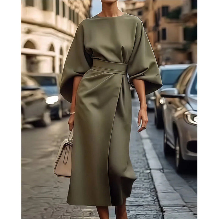 Dame Elegant Maxi Kjole Stilla