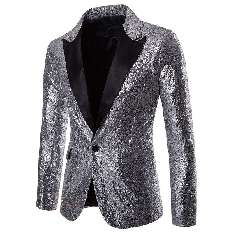 Herrer Pailletter Formal Blazer Stilla