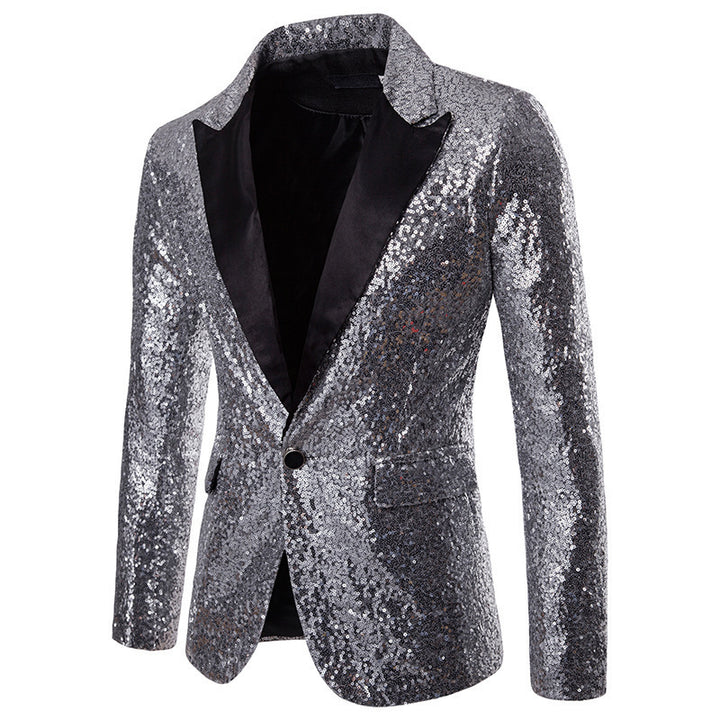 Herrer Pailletter Formal Blazer Stilla