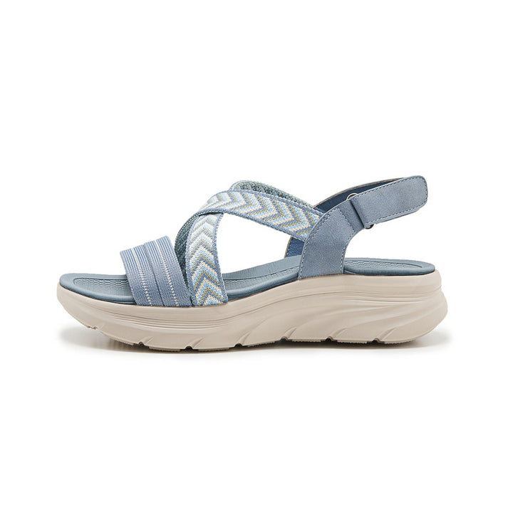 Dame Elegante Sandaler med polstret sål og justerbart remsystem Stilla