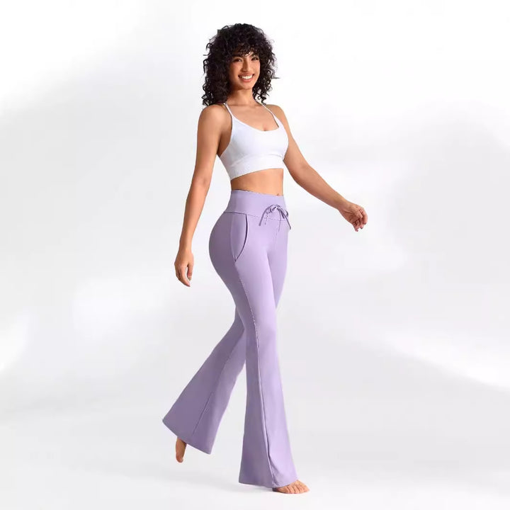 Dame yoga-bukser med høj talje og praktisk lomme-design Stilla