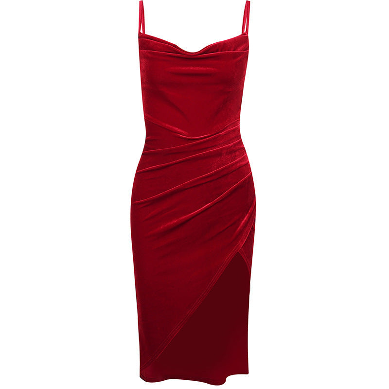 Dame Velour Bodycon Underdragt Stilla