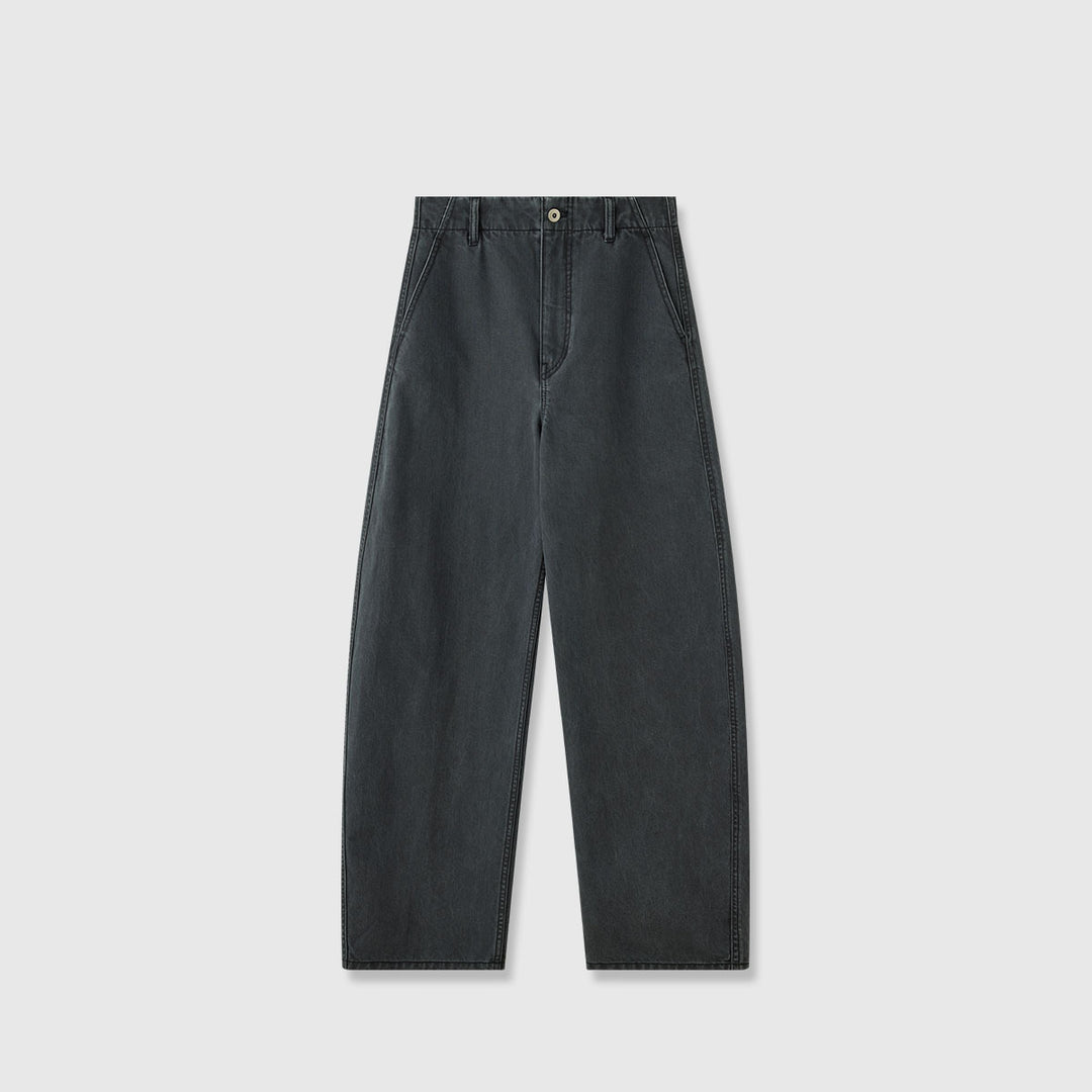 Dame vidde Denim-bukser med høj talje og afslappet snit Stilla