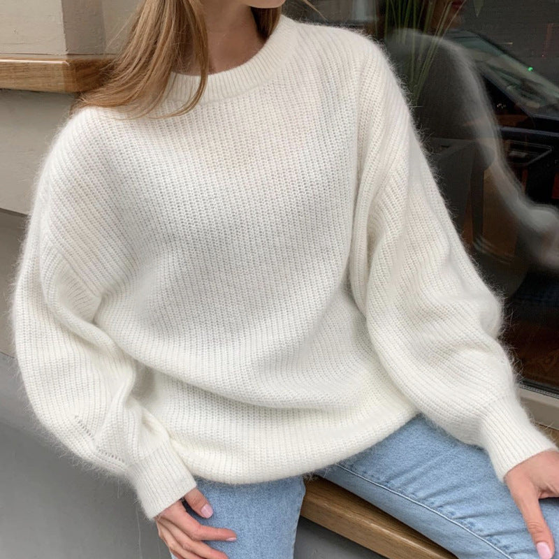 Dame Oversized Pullover i høj kvalitet strik Stilla