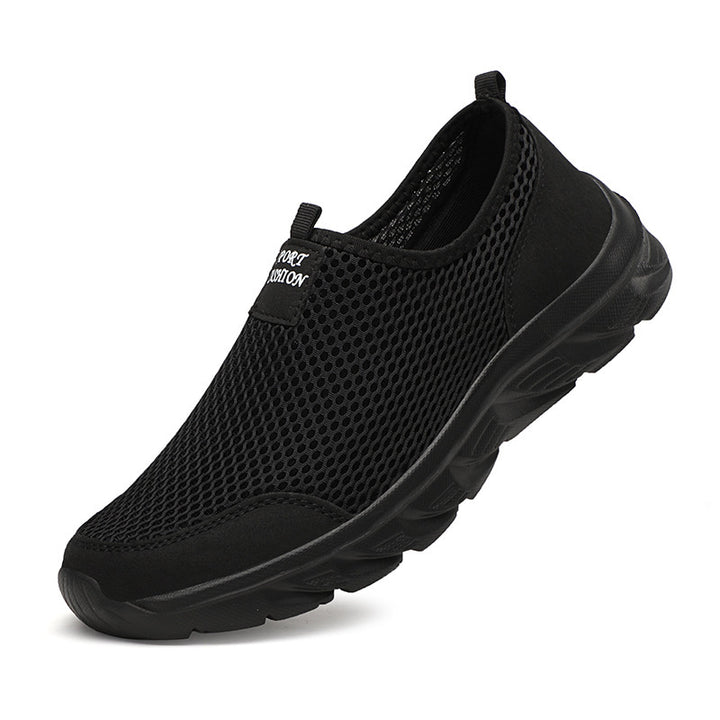 Herrer Åndbare Slip-On Walking Sneakers Stilla