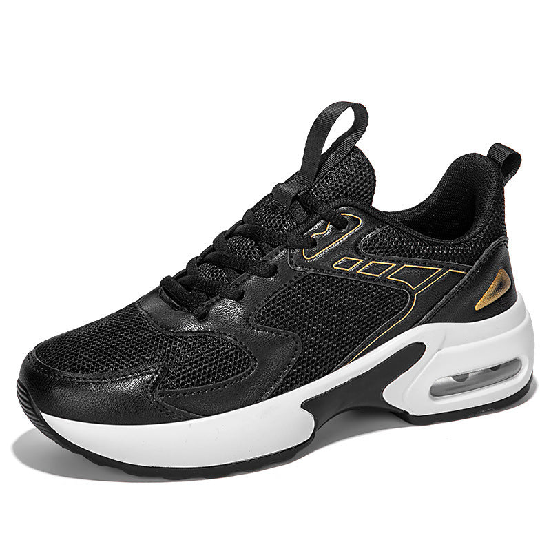Herre-luftpolstrede sport sneakers med åndbare mesh-paneler Stilla