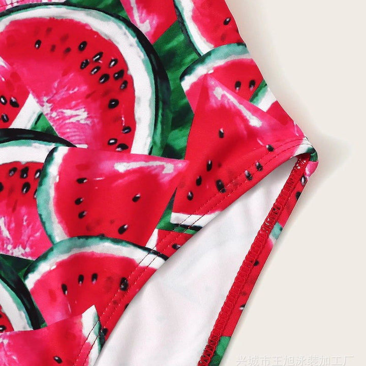 Dame Bikini-sæt med frugtagtig ananas-design Skovae