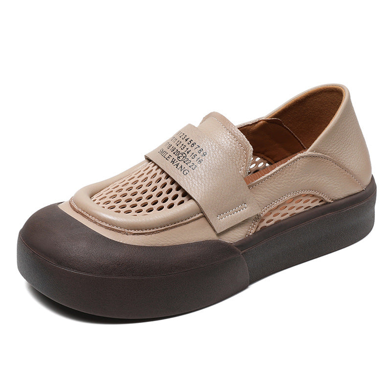 Dame Slip-On Sporty Sneakers med Åndbart Netdesign Stilla