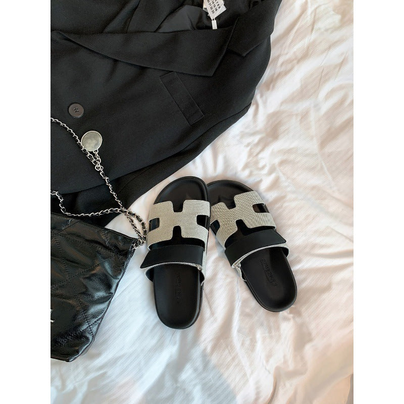 Herrer Komfort Slide Sandaler Stilla