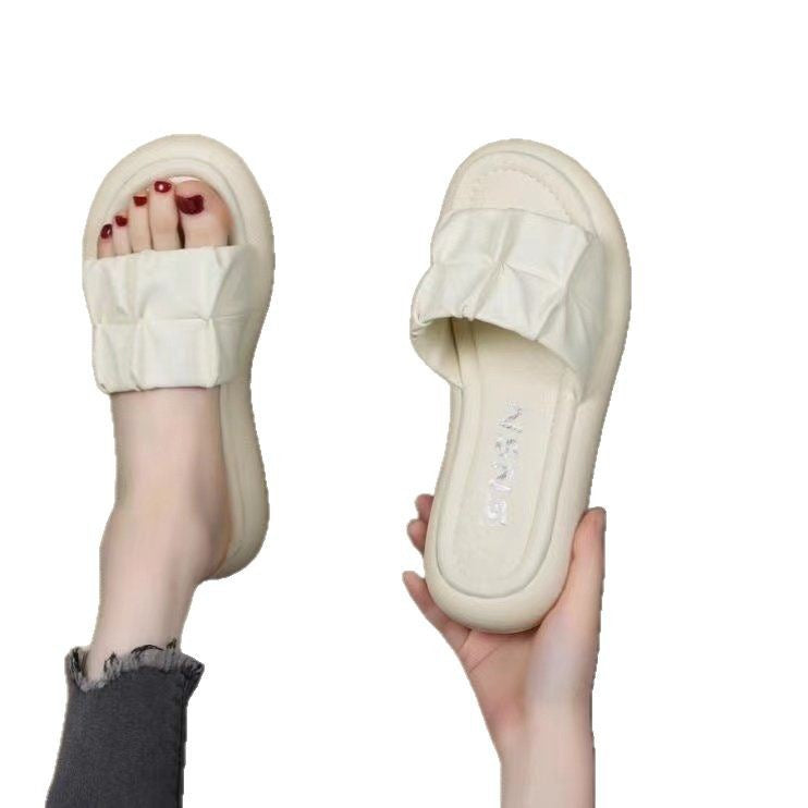 Damer Slipper med polstret remdesign og skridsikker sål Stilla