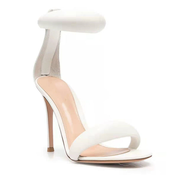 Dame High Heel Strop Sandaler med Ankelsnøre Stilla