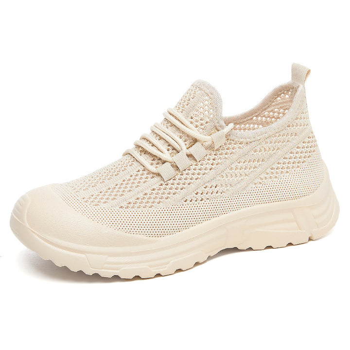 Dame Sporty Mesh-Sneakers med åndbart overtøj og dæmpende sål Stilla