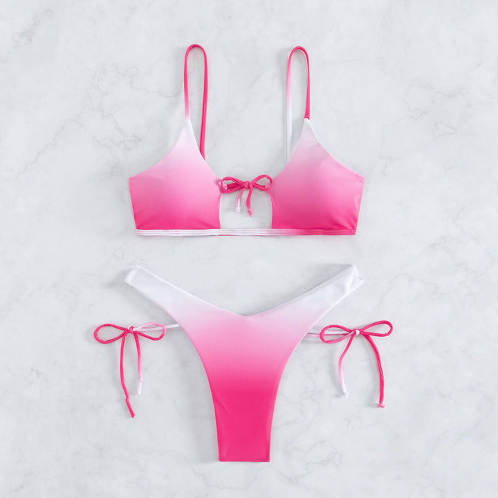 Dame bikini sæt med raffinerede bindinger og sexy snit Stilla