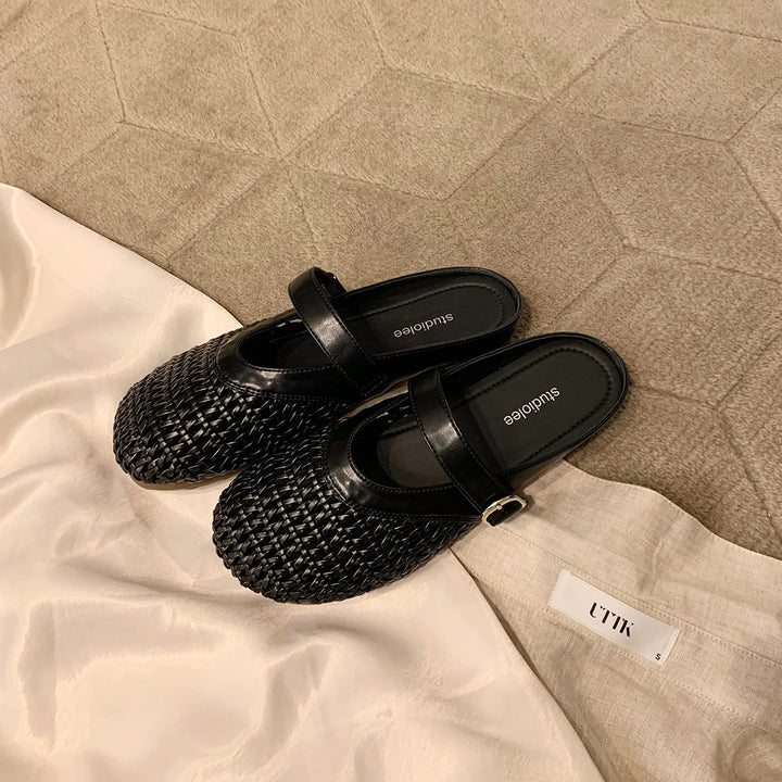Dame Åndbare Slipper Clogs med Justerbar Rem Stilla