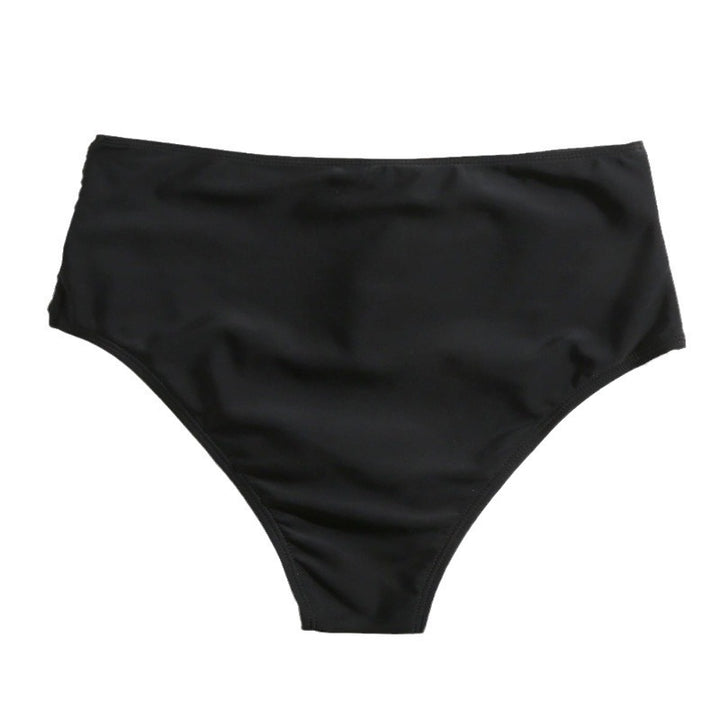 Dame bikini-bukser med høj skæring og raffineret flæse-design Stilla