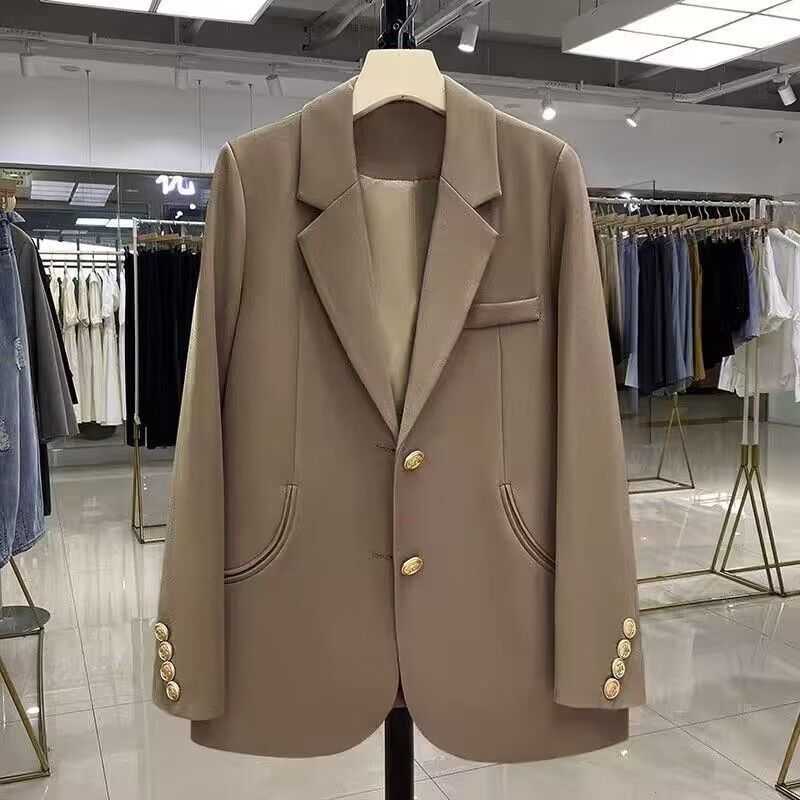 Dame Designer Blazer med elegant snit Stilla
