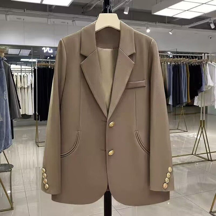 Dame Designer Blazer med elegant snit Stilla