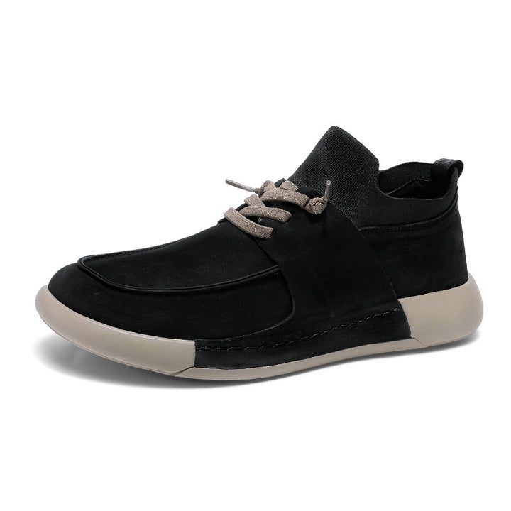 Femme Suede Slip-On Fritid Sneakers Stilla