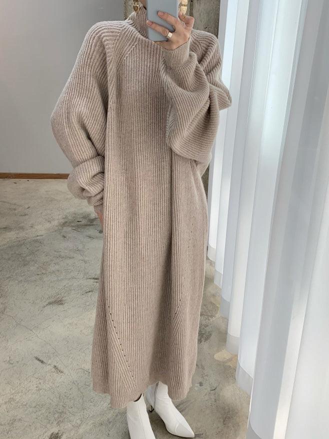 Stilla | Casual Kjole Med Rullekrave