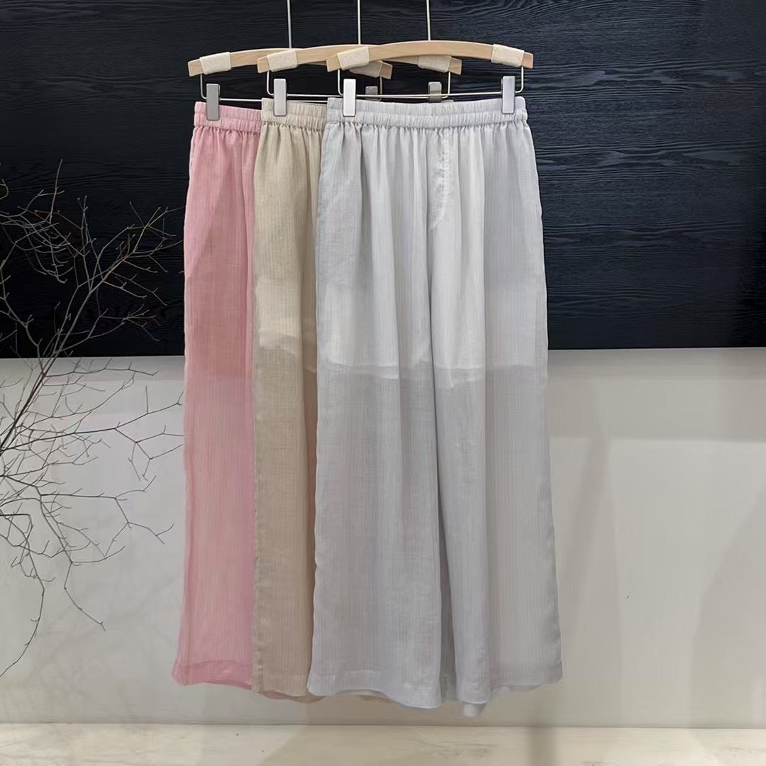 Femme Let Bred Bukser Stilla
