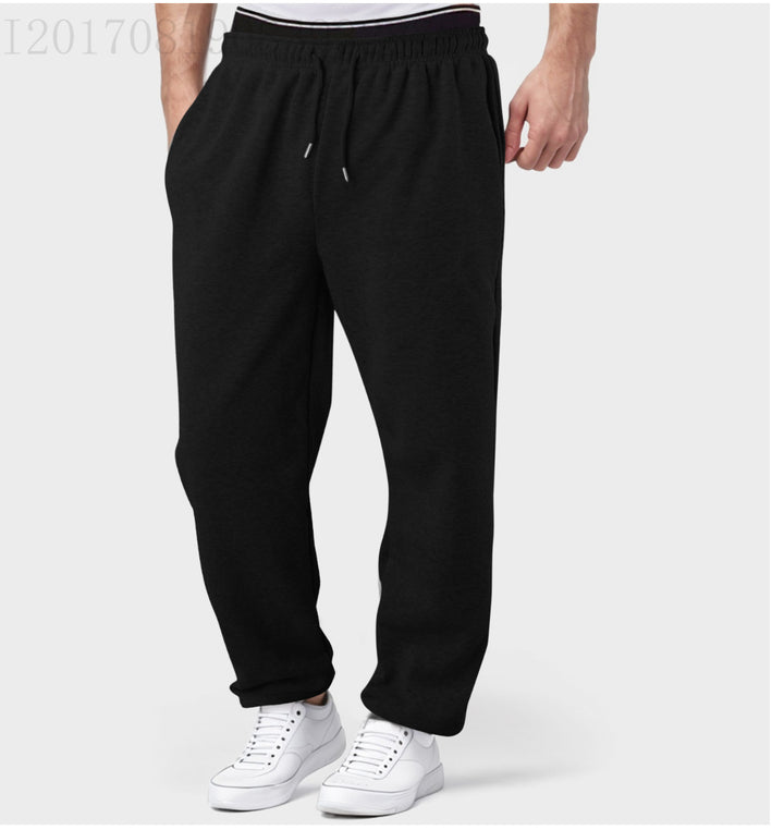 Herre komfortable joggingbukser med elastisk talje og sidelommer Skovae