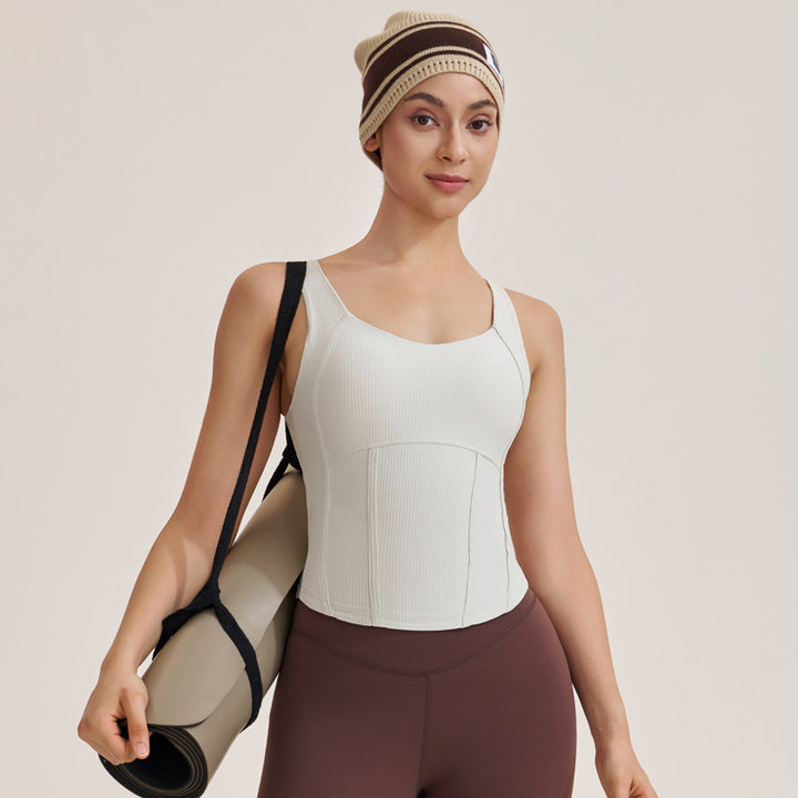 Dame sports tanktop med formende effekt og åndbar struktur Stilla