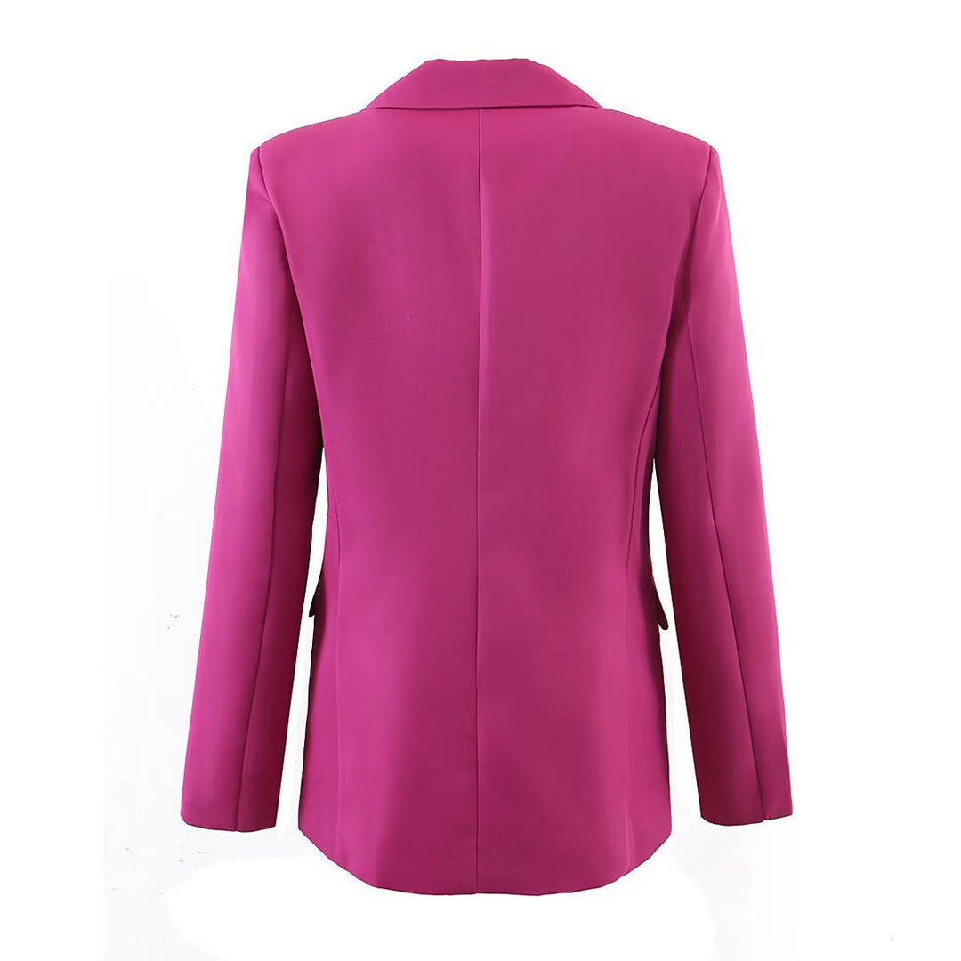 Kvindernes elegante blazer med skræddersyet snit og reverskrave Stilla