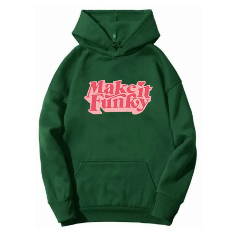 Dame hoodie med legende print Skovae