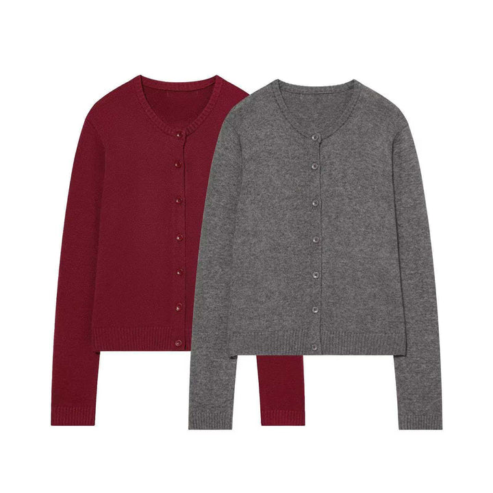 Kvinders klassiske cardigan med knaplukning Stilla