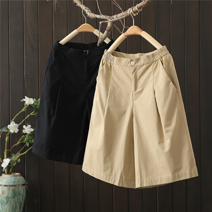 Femme Tailored Højtaljede Culottes Stilla