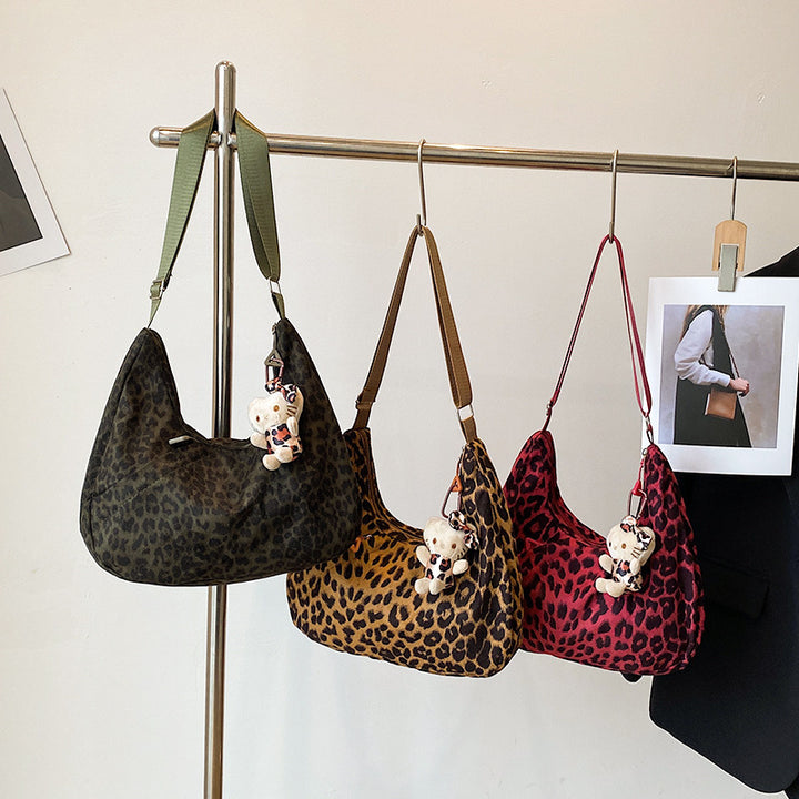Femme Stilfuld Dyrtryk Hobo-Taske Stilla